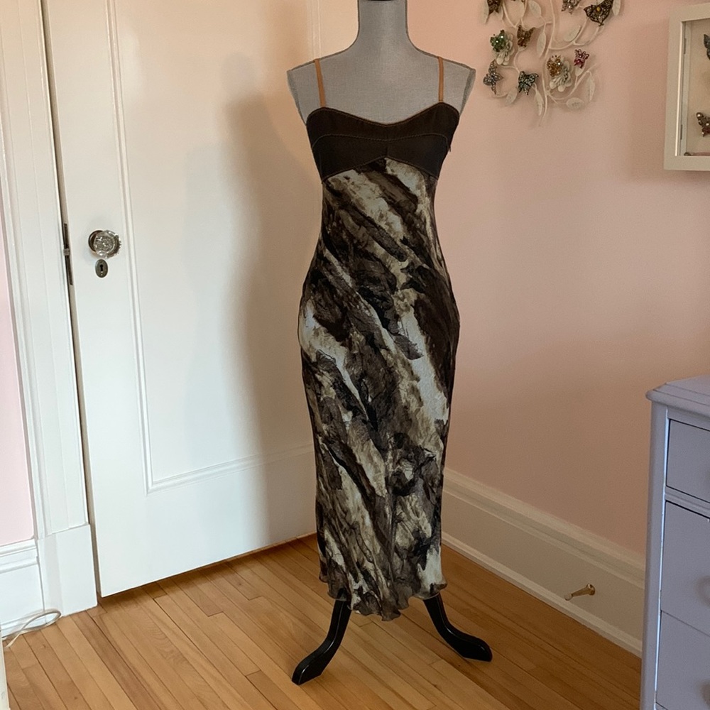 Unique bias cut sundress